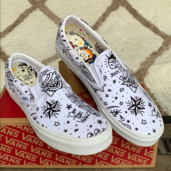 Vans Shoes - VANS CLASSIC SLIP-ON U-Color Tattoo/True WMNS